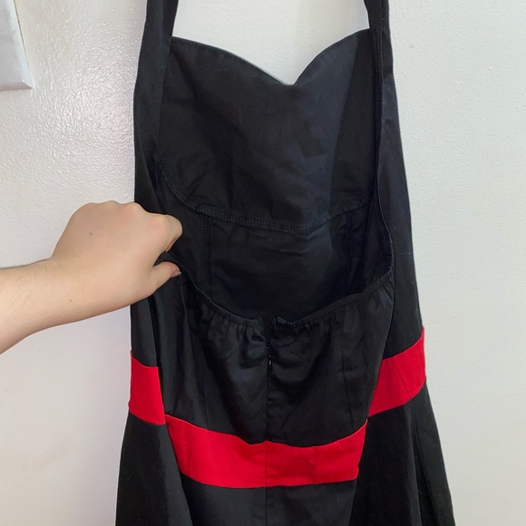 Cute vintage black and white dress - Picture 6 of 7